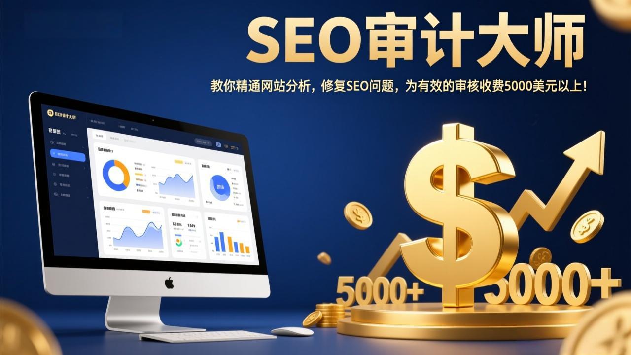 (17475期)SEO审计大师:教你精通网站分析,修复SEO问题,为有效的审核收费5000美元以上!