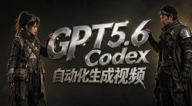 (19393期)GPT5.6+Codex自动化视频生成:提示词设计×角色设定×封面海报×工作流思路,高效产出AI视频