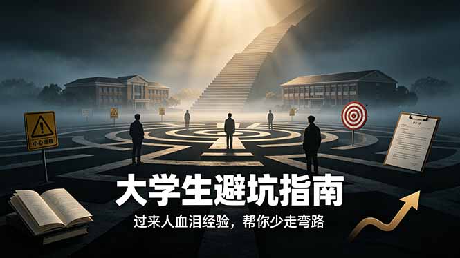 (19195期)付费文章:大学生避坑指南 ,过来人血泪经验,帮你少走弯路